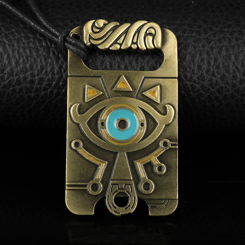 Wholesale Game Accessories Owl Shield Keychains